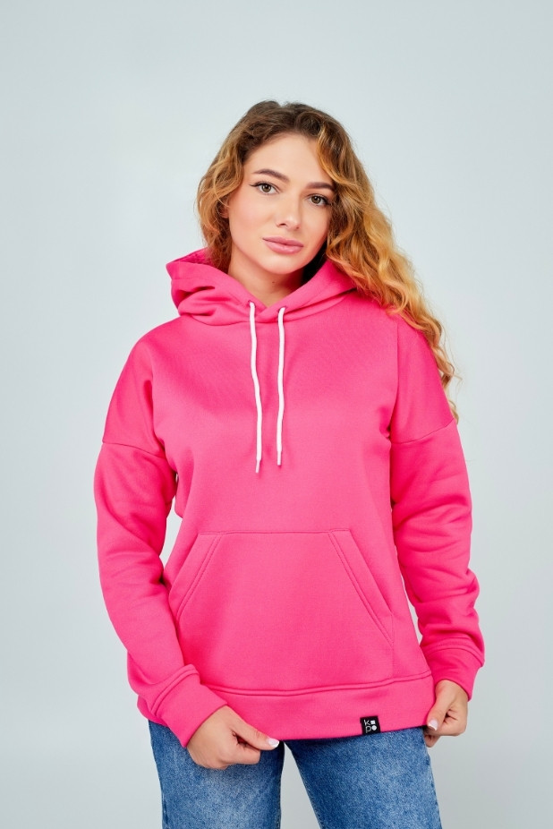 Women's hoodie. Color: Pink